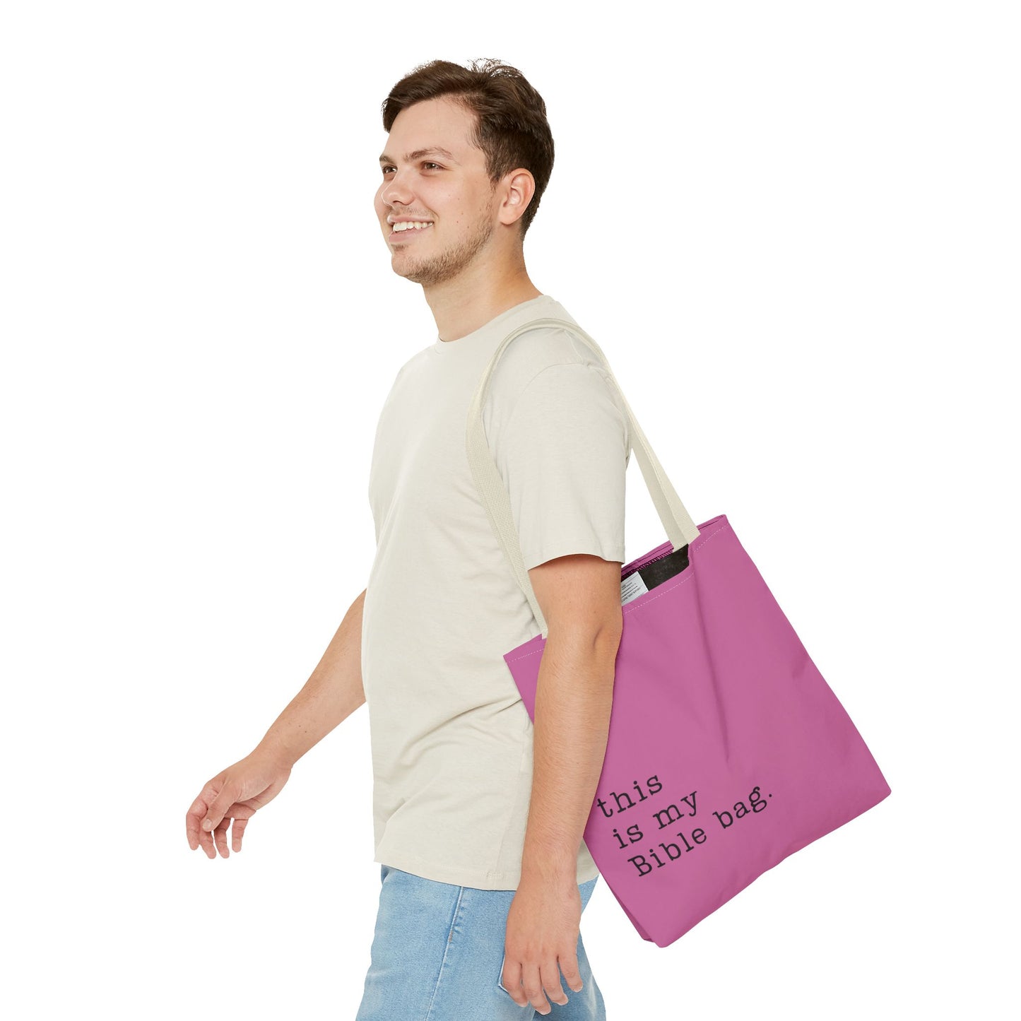 This is my Bible Bag Pink Tote