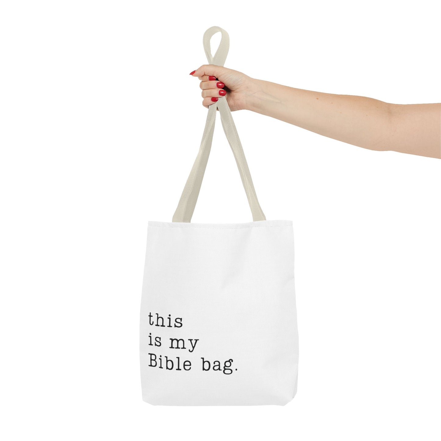 This is my Bible Bag Tote