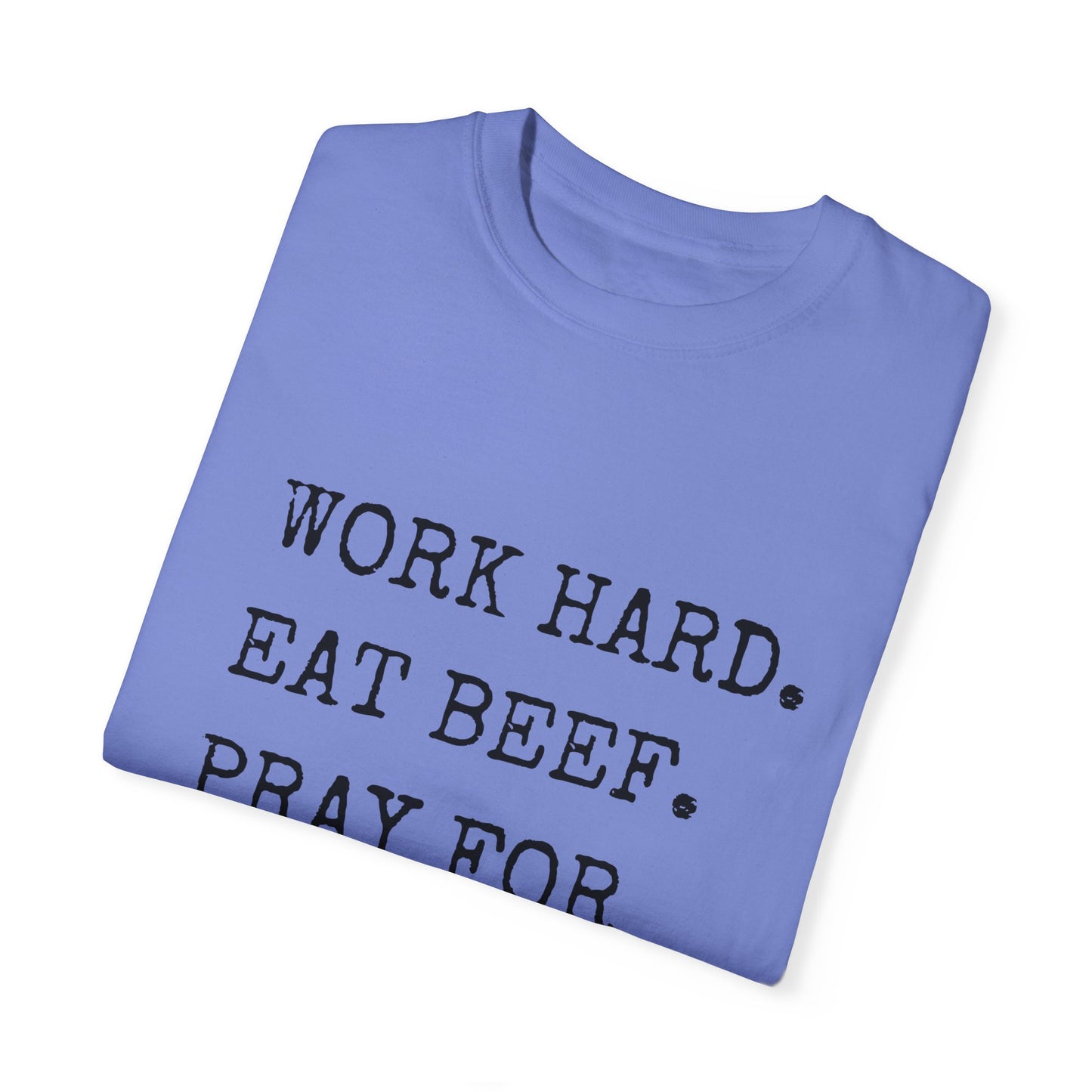 Work Hard, Pray for America Farmer Tee