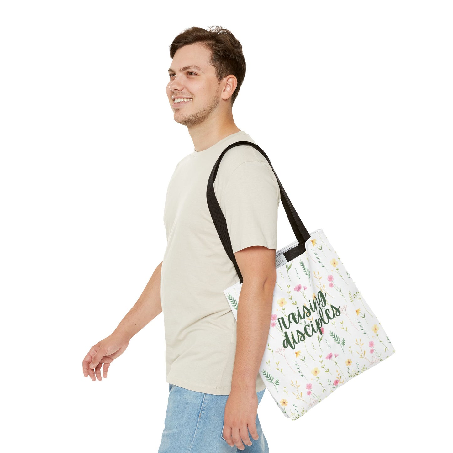 Raising Disciples Floral Tote Bag