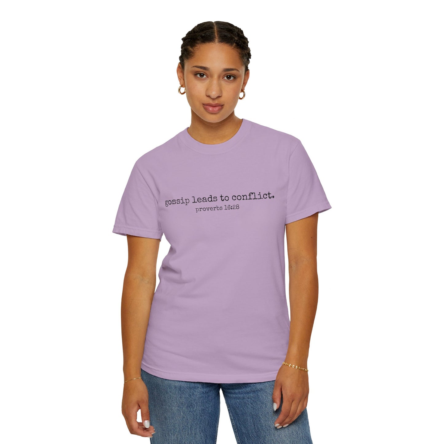 Gossip Leads to Conflict (Proverbs 16:28) Tee