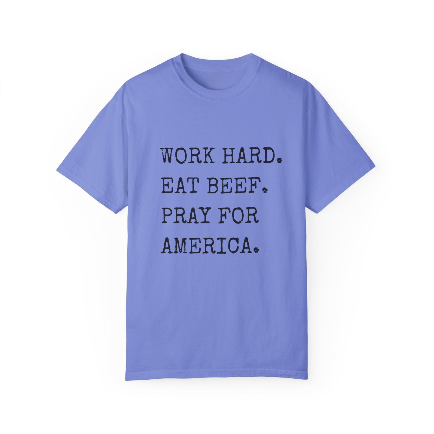 Work Hard, Pray for America Farmer Tee