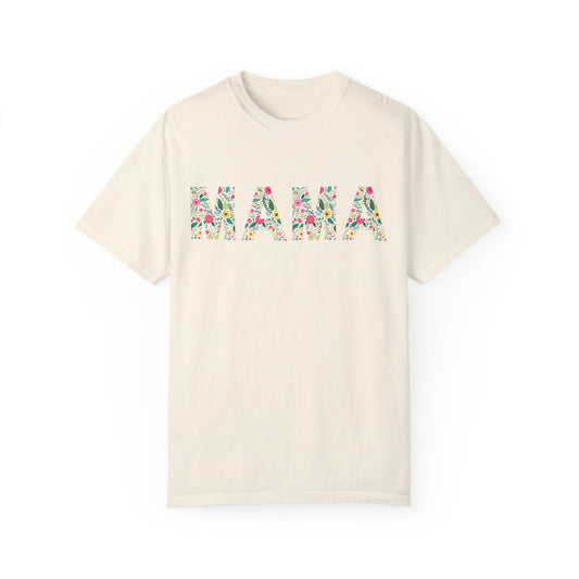 Spring Joy Floral Mama Tee