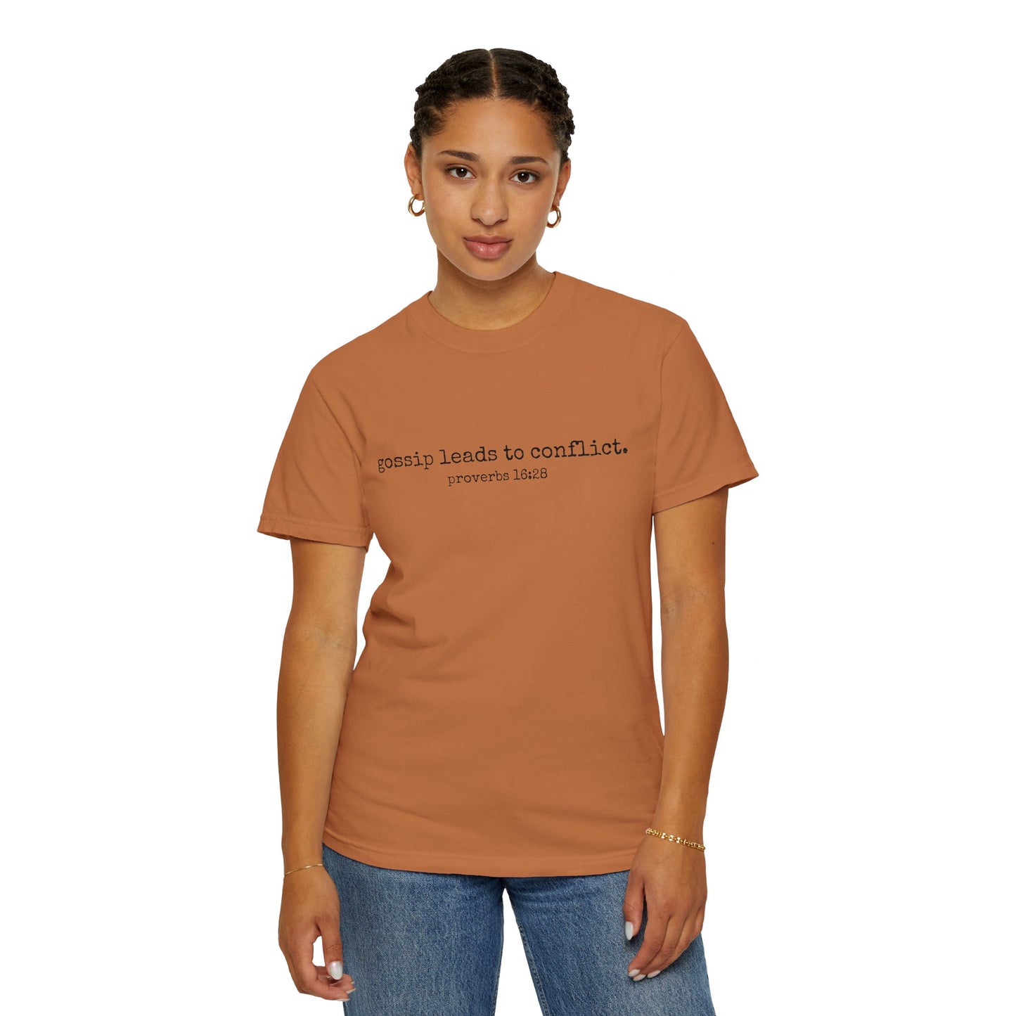 Gossip Leads to Conflict (Proverbs 16:28) Tee