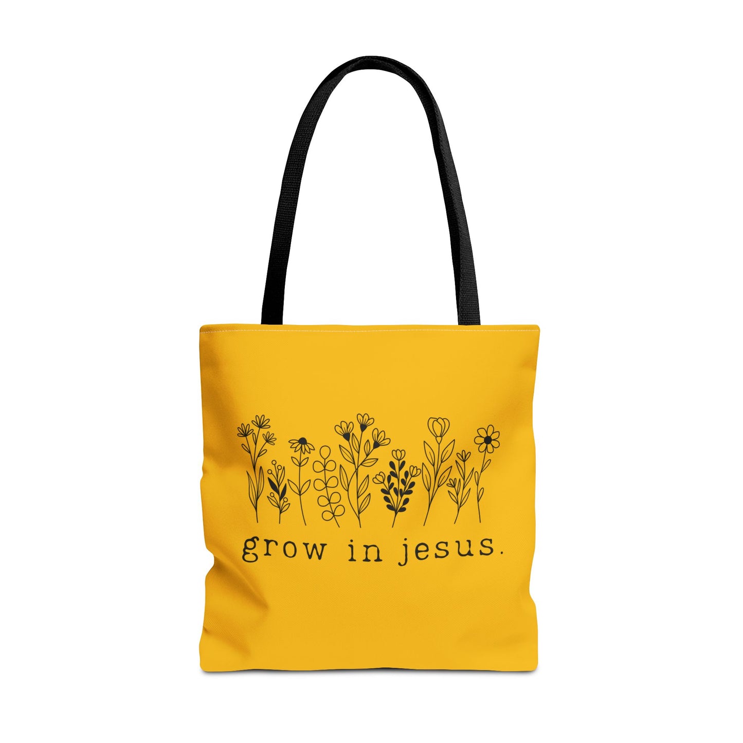 Grow in Jesus Bible Tote Bag