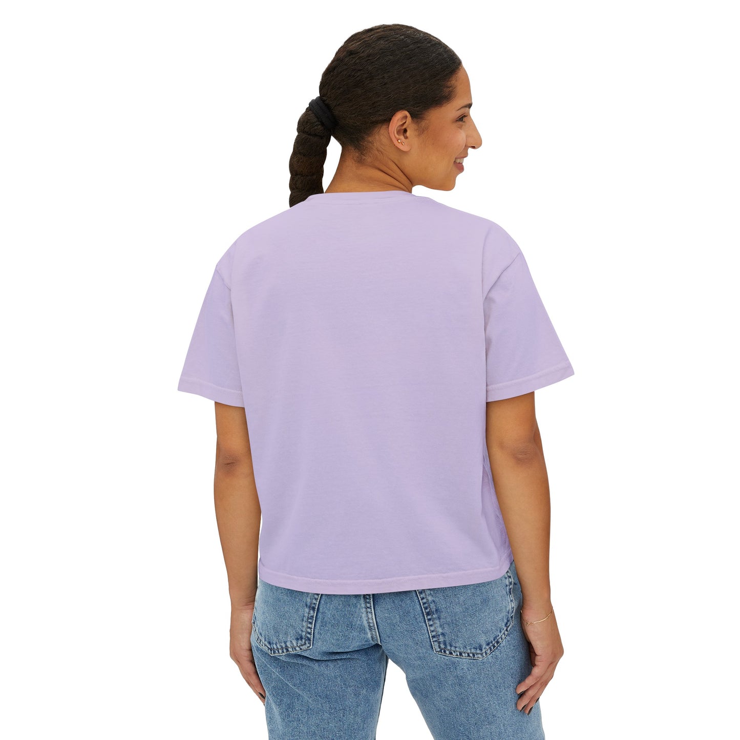 Watering Can Oversized Cropped Tee