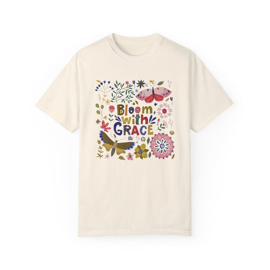 Bloom with Grace Floral Tee