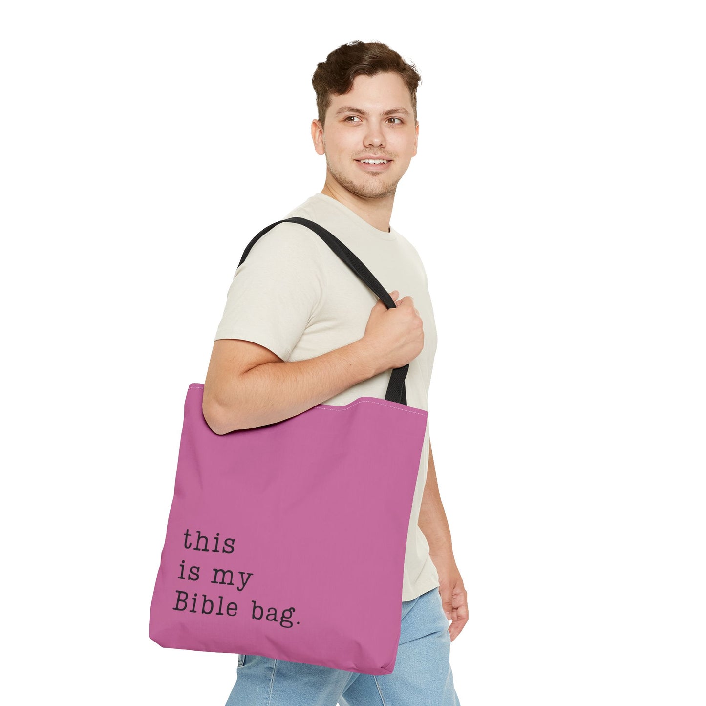 This is my Bible Bag Pink Tote