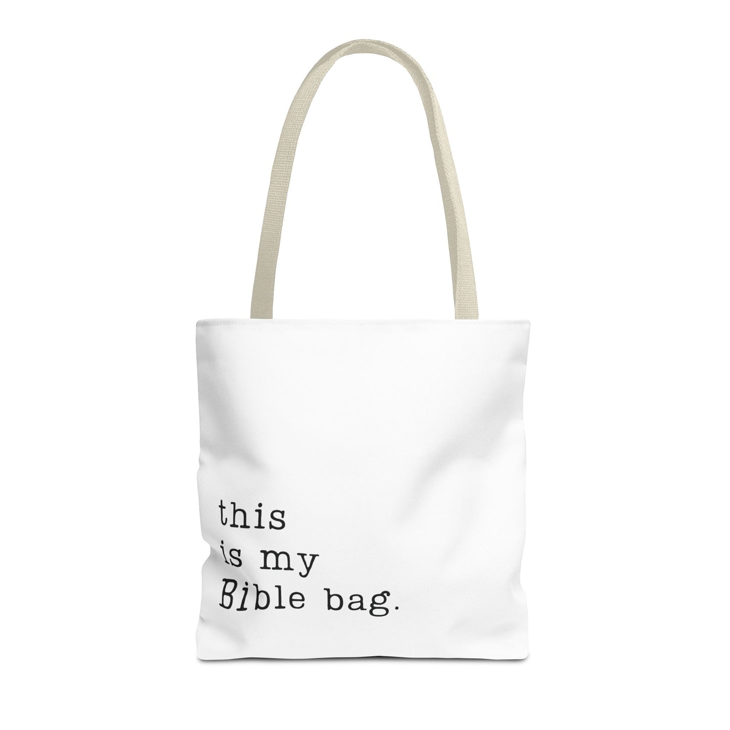 This is my Bible Bag Tote