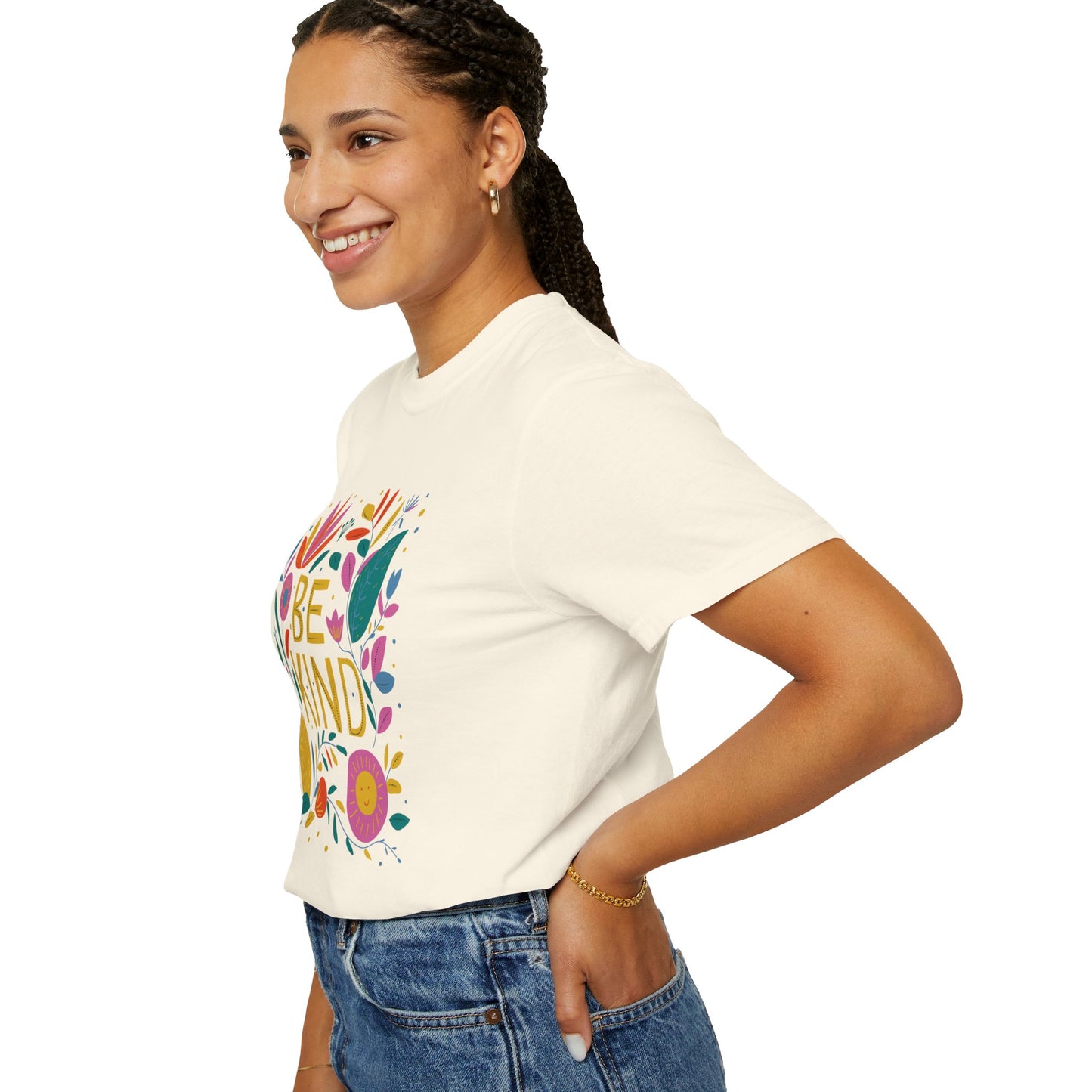 Be Kind Boho Floral Tee