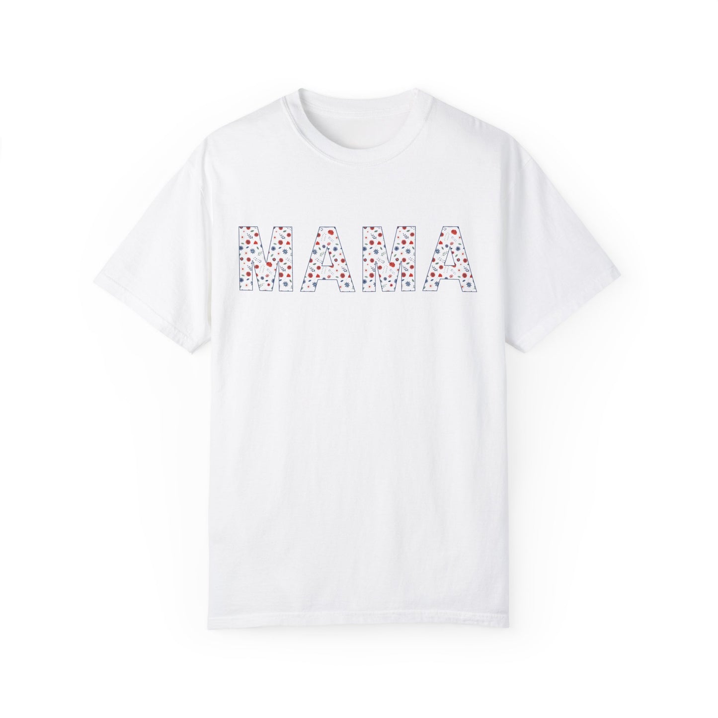 Americana Floral Mama Tee