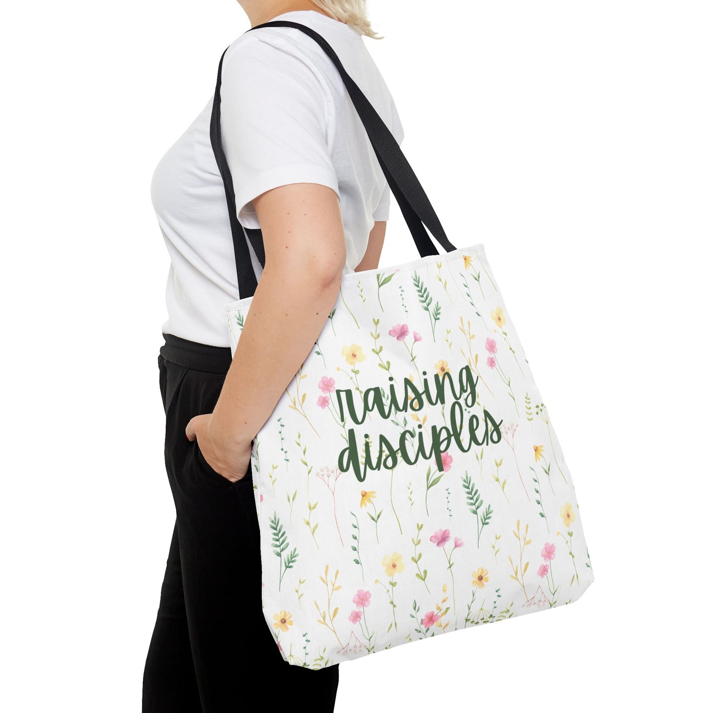 Raising Disciples Floral Tote Bag