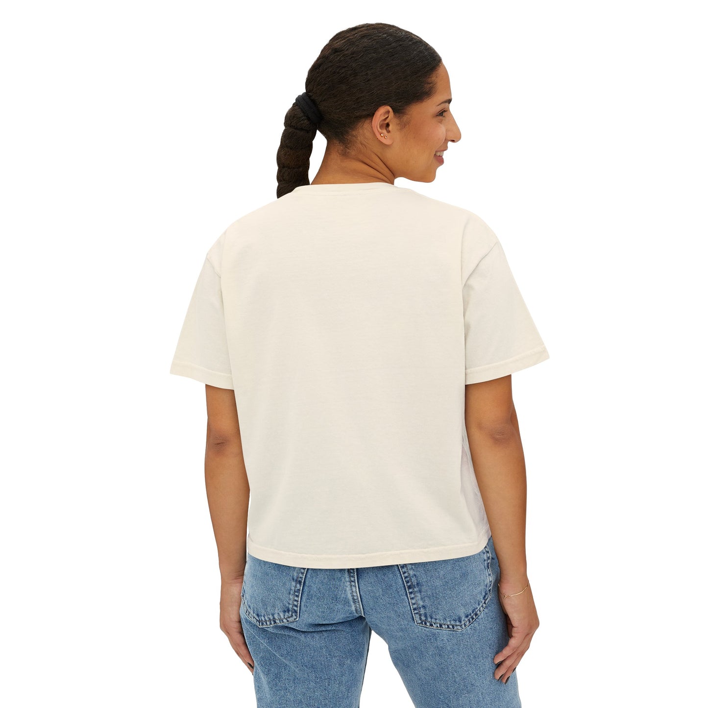 Gardening is My Therapy Oversized Cropped Tee