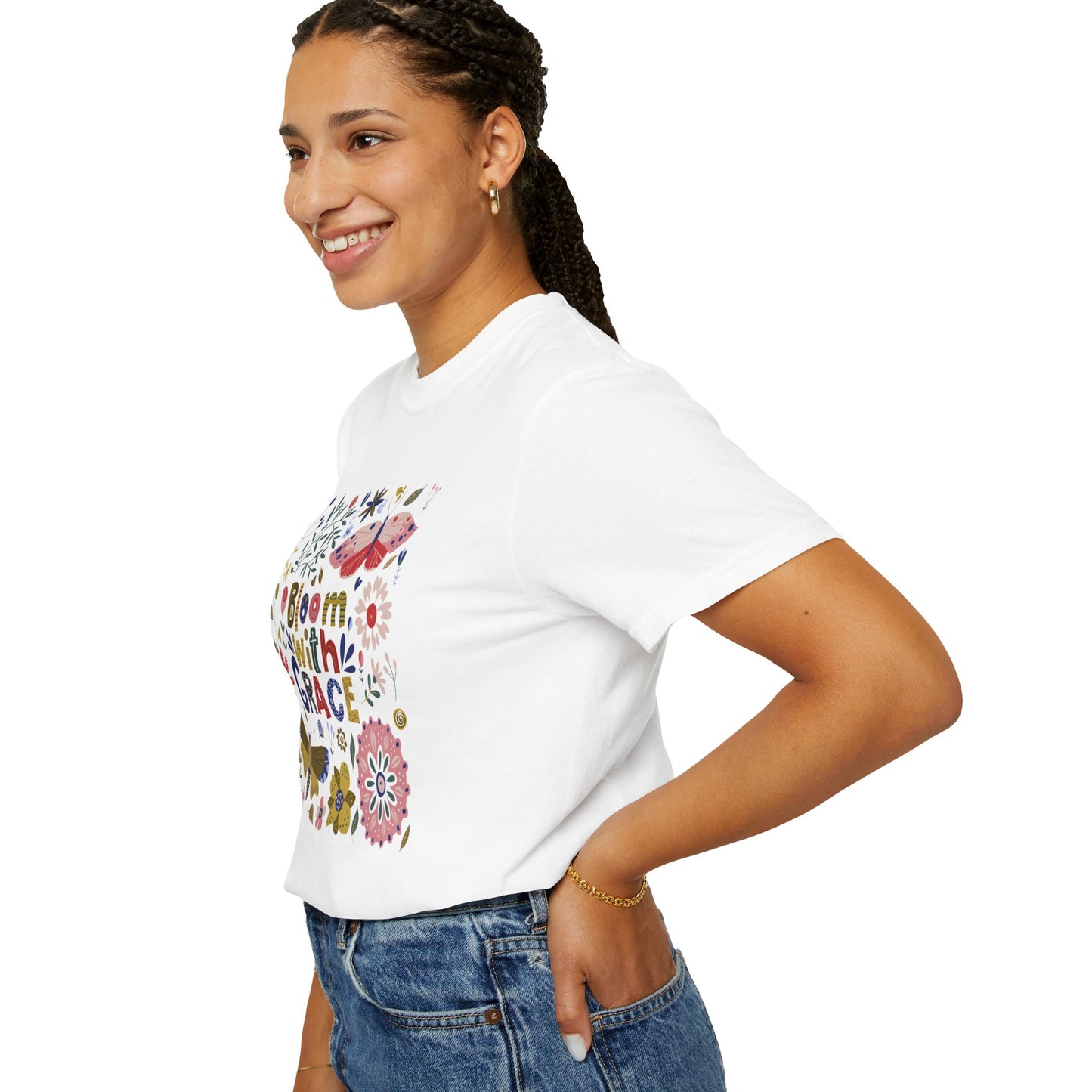 Bloom with Grace Floral Tee