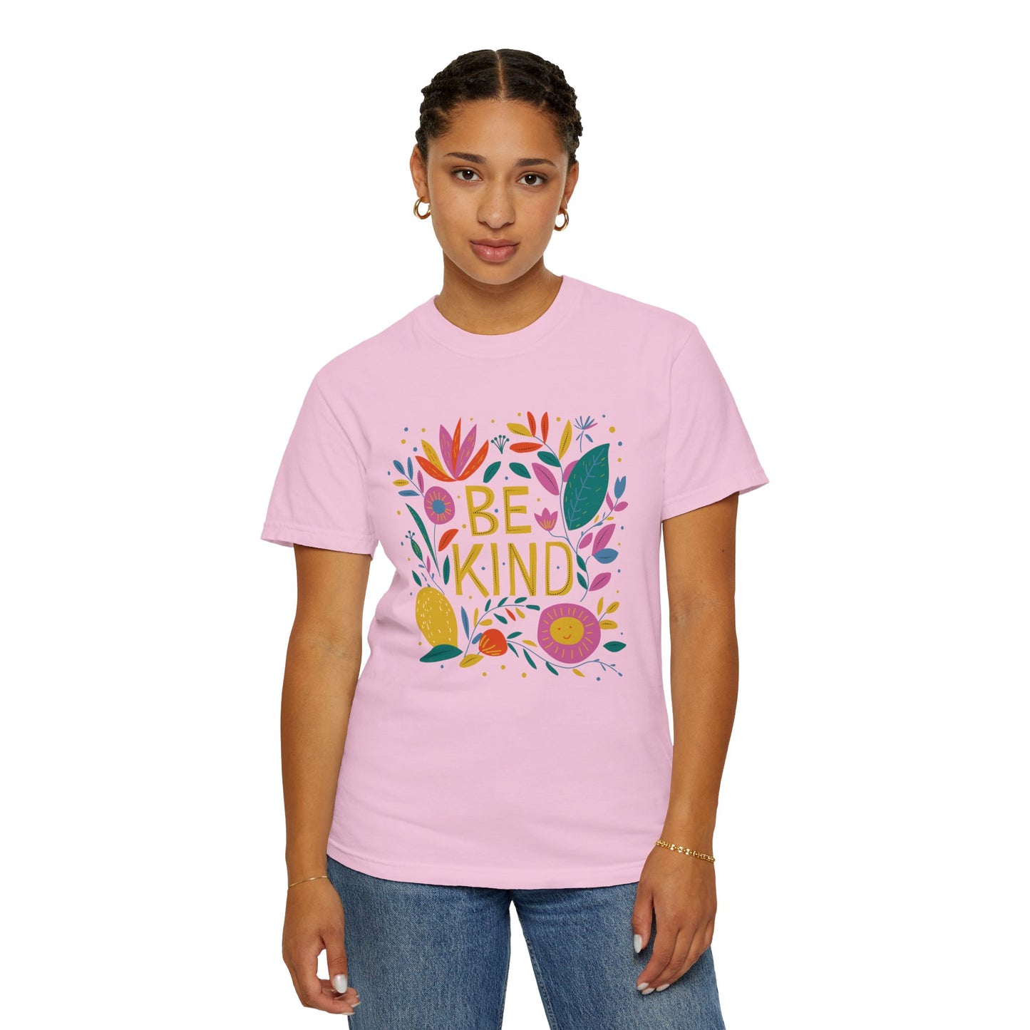 Be Kind Boho Floral Tee