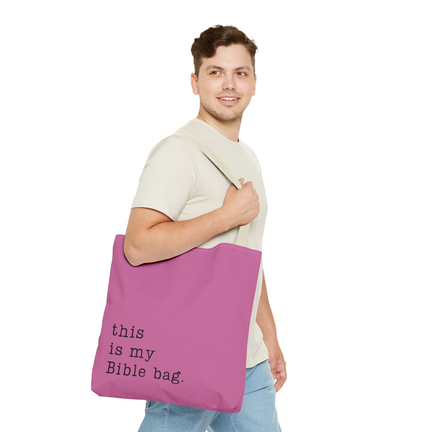 This is my Bible Bag Pink Tote