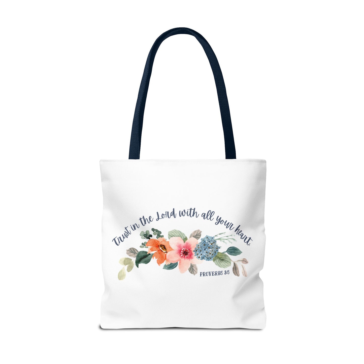 Proverbs 3:5 Bible Tote Bag