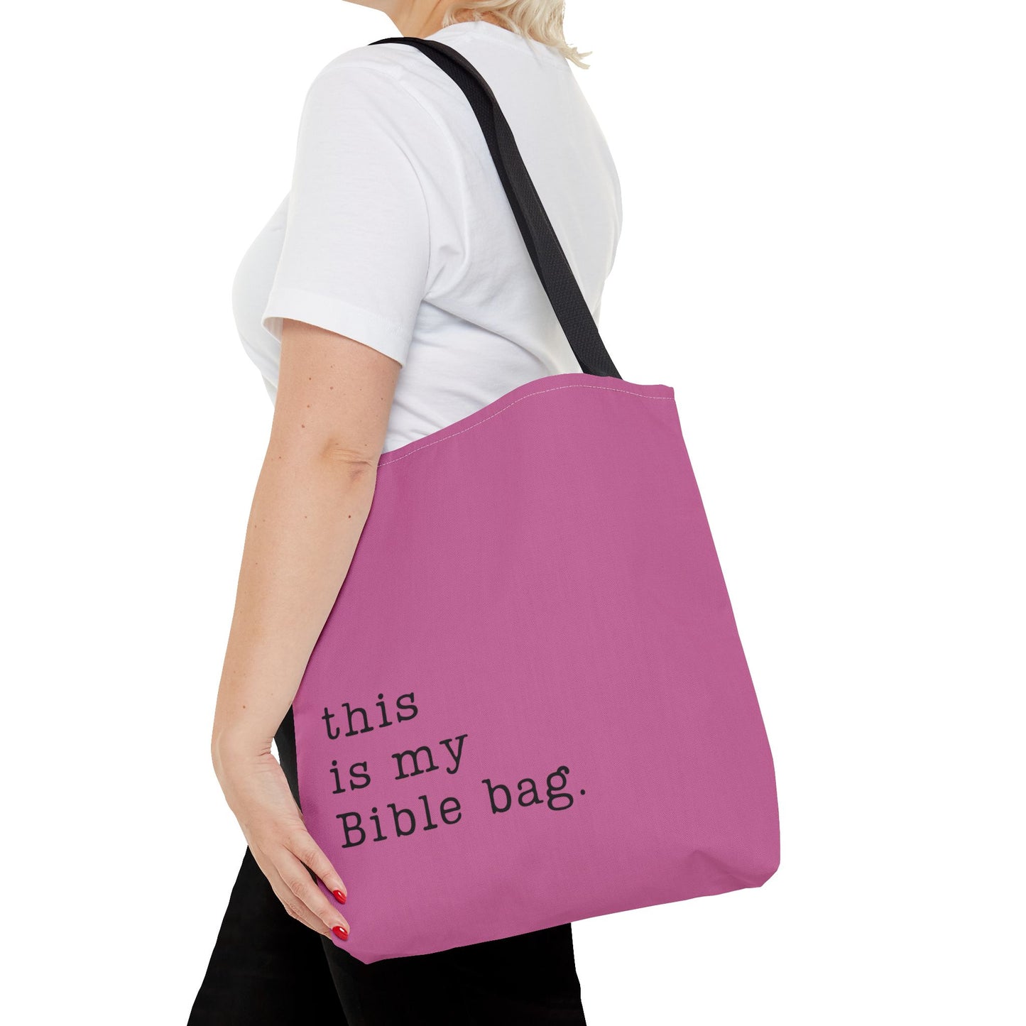 This is my Bible Bag Pink Tote