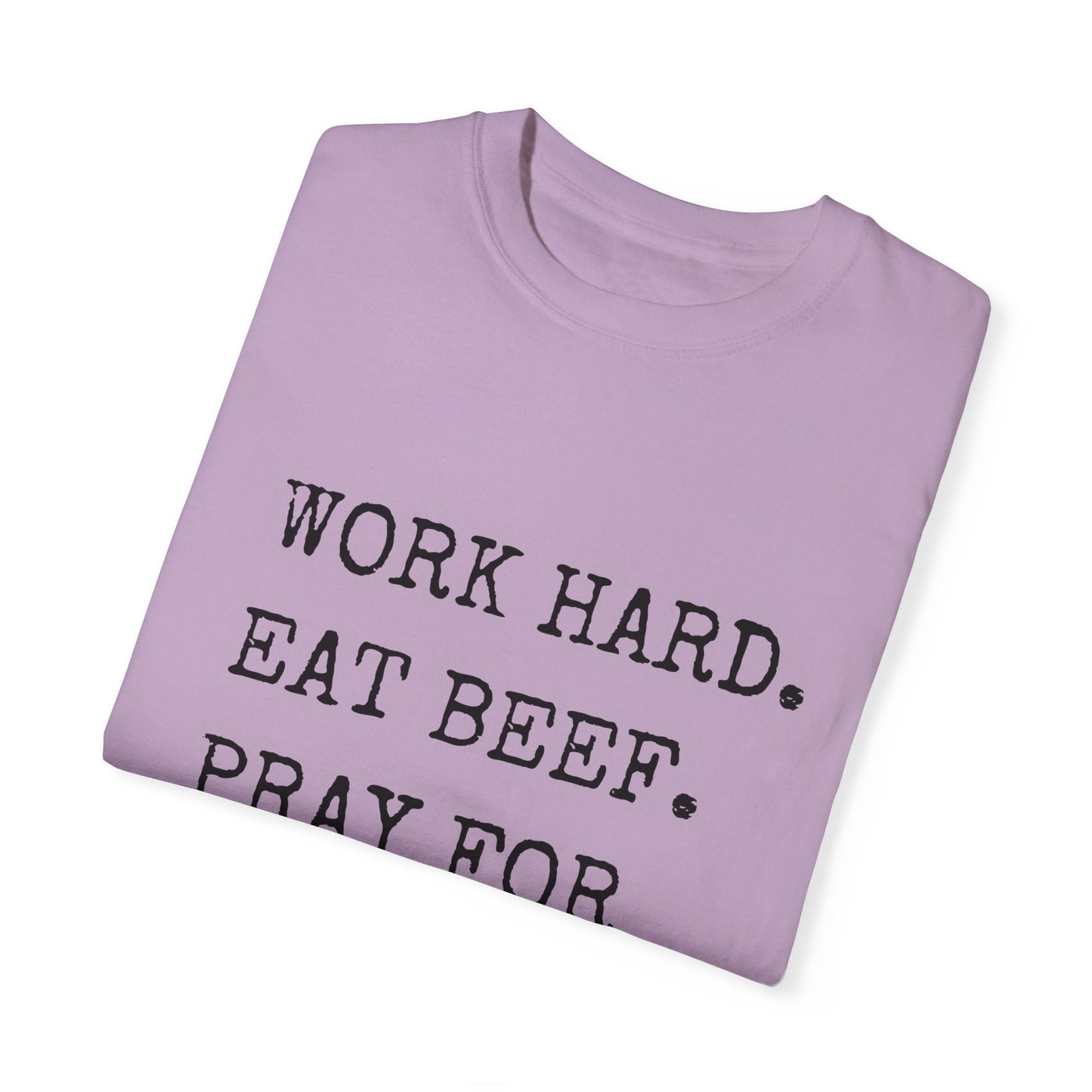 Work Hard, Pray for America Farmer Tee