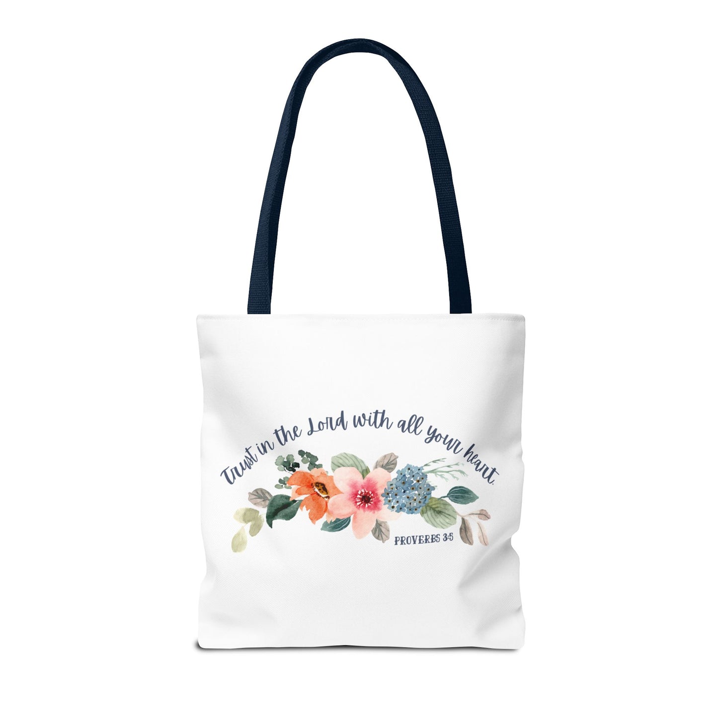 Proverbs 3:5 Bible Tote Bag