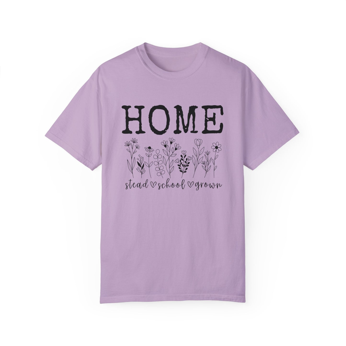 Homestead, Homeschool, Homegrown Floral Tee