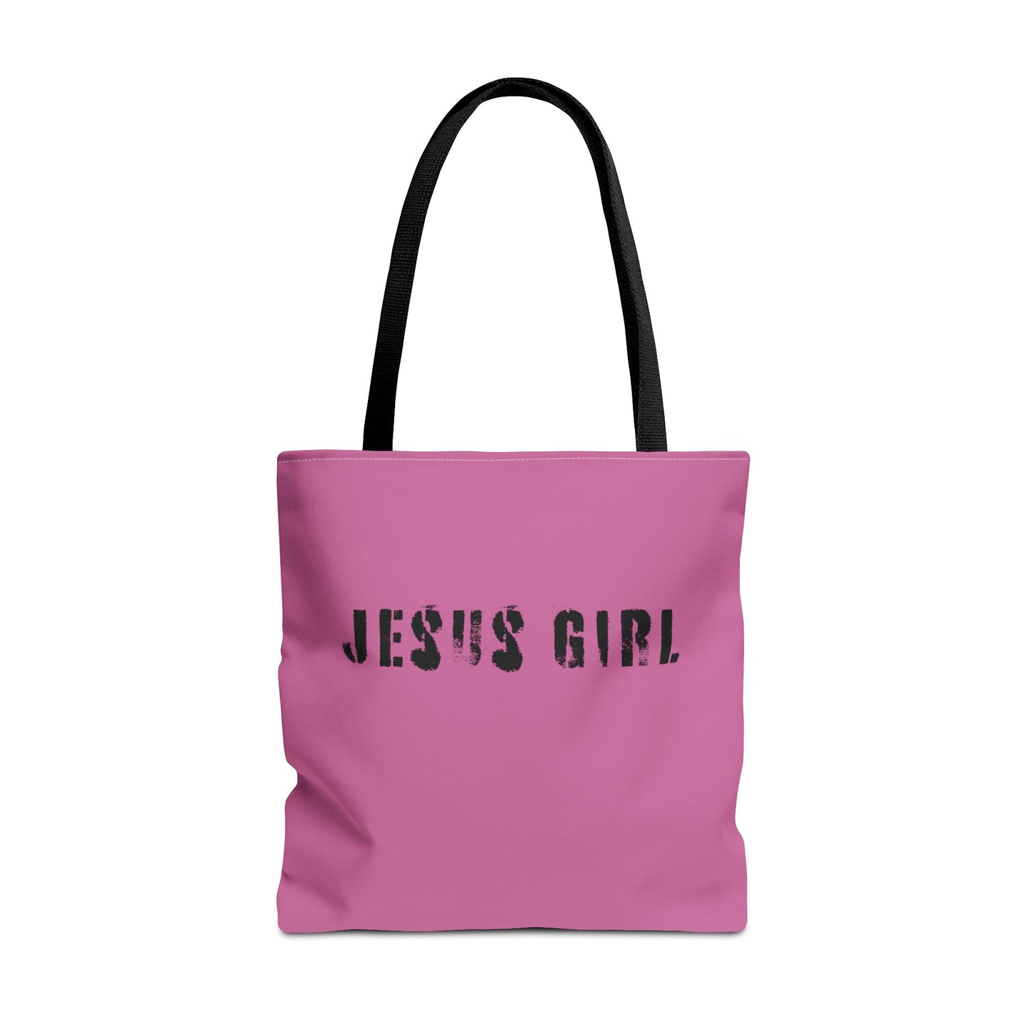 Jesus Girl Pink Bible Tote Bag