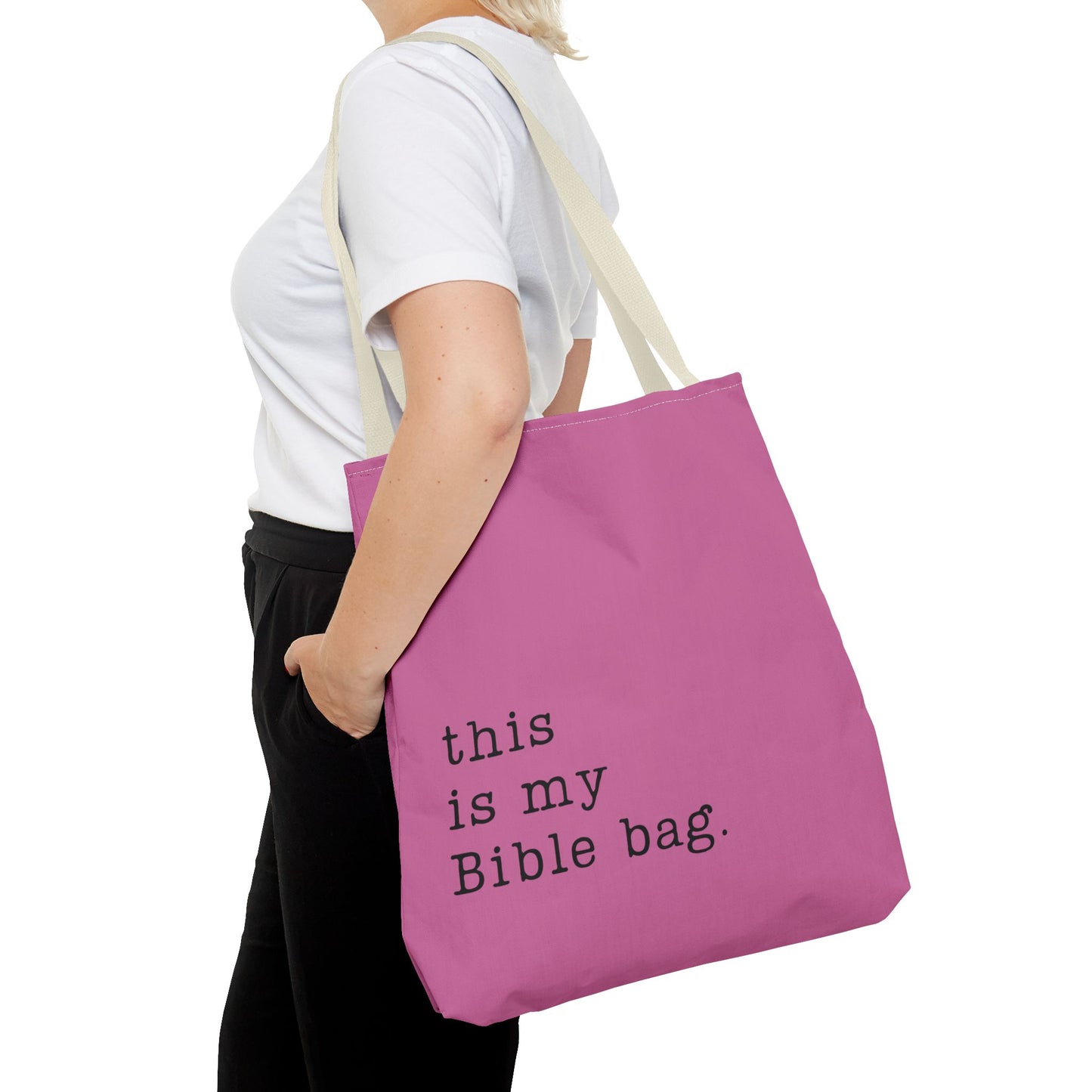 This is my Bible Bag Pink Tote