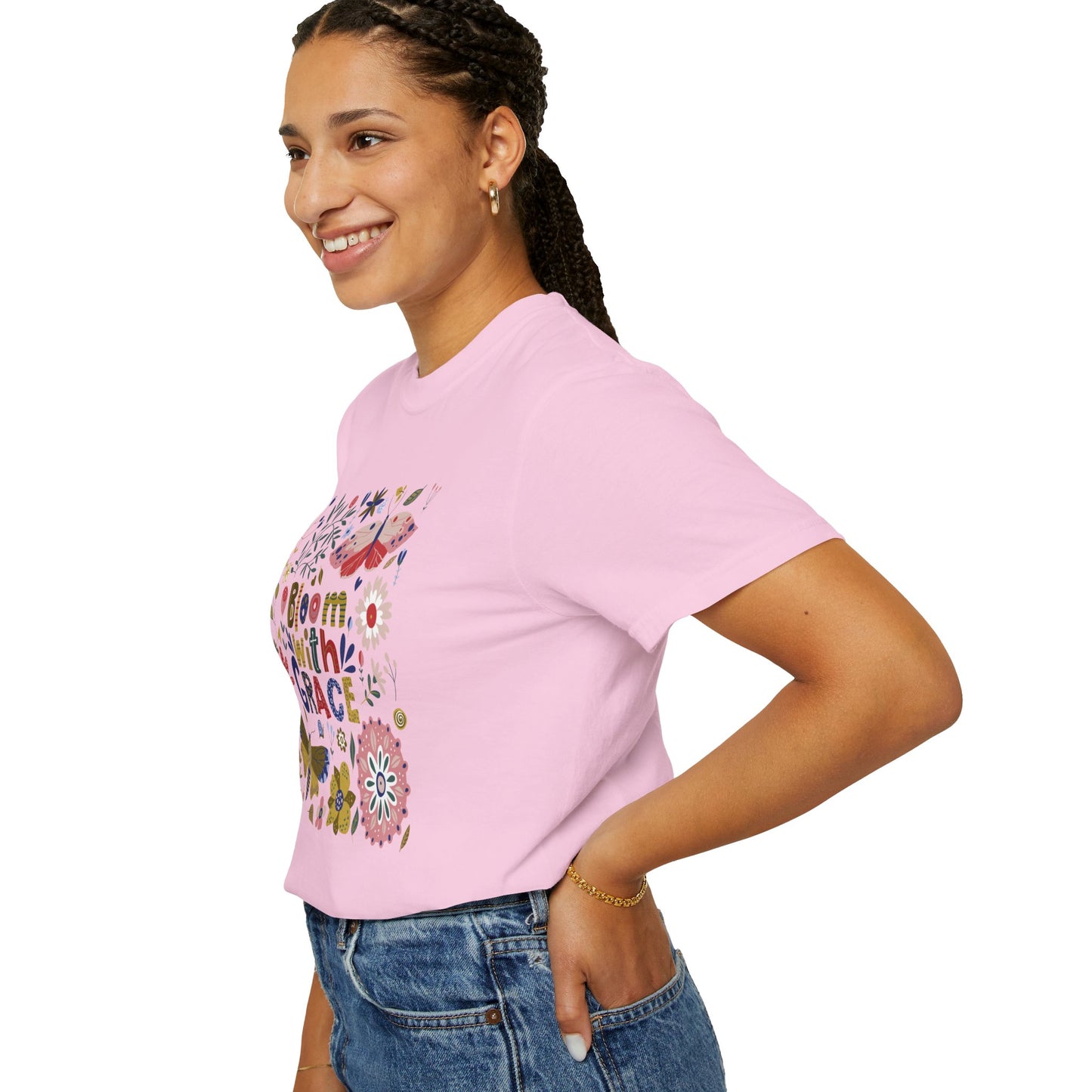 Bloom with Grace Floral Tee