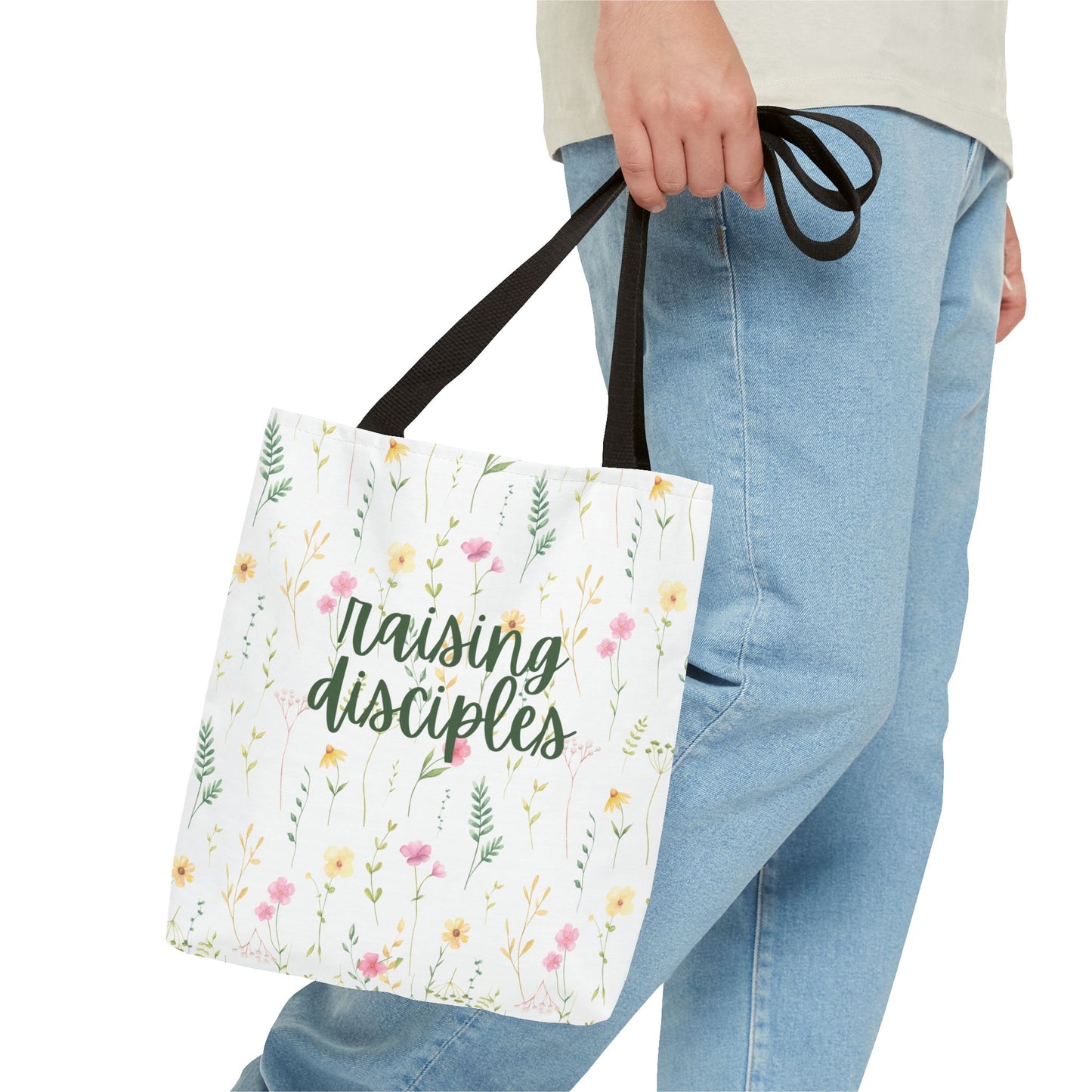 Raising Disciples Floral Tote Bag