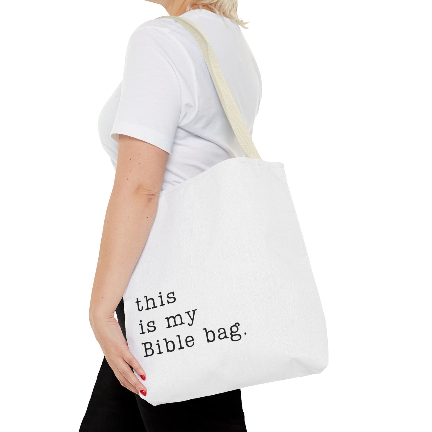 This is my Bible Bag Tote