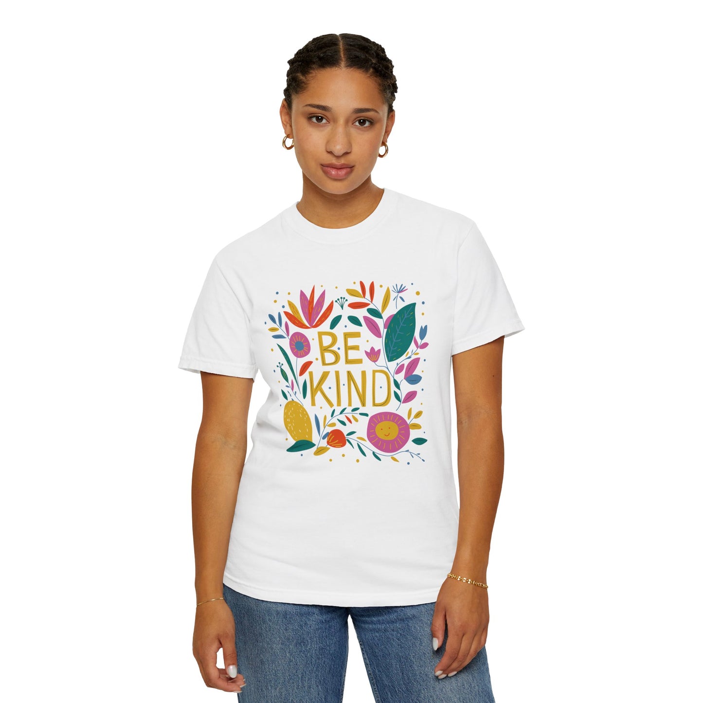 Be Kind Boho Floral Tee