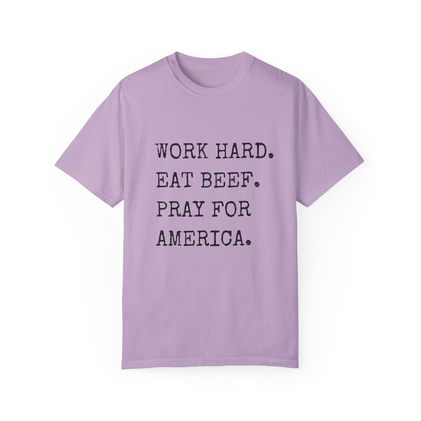 Work Hard, Pray for America Farmer Tee