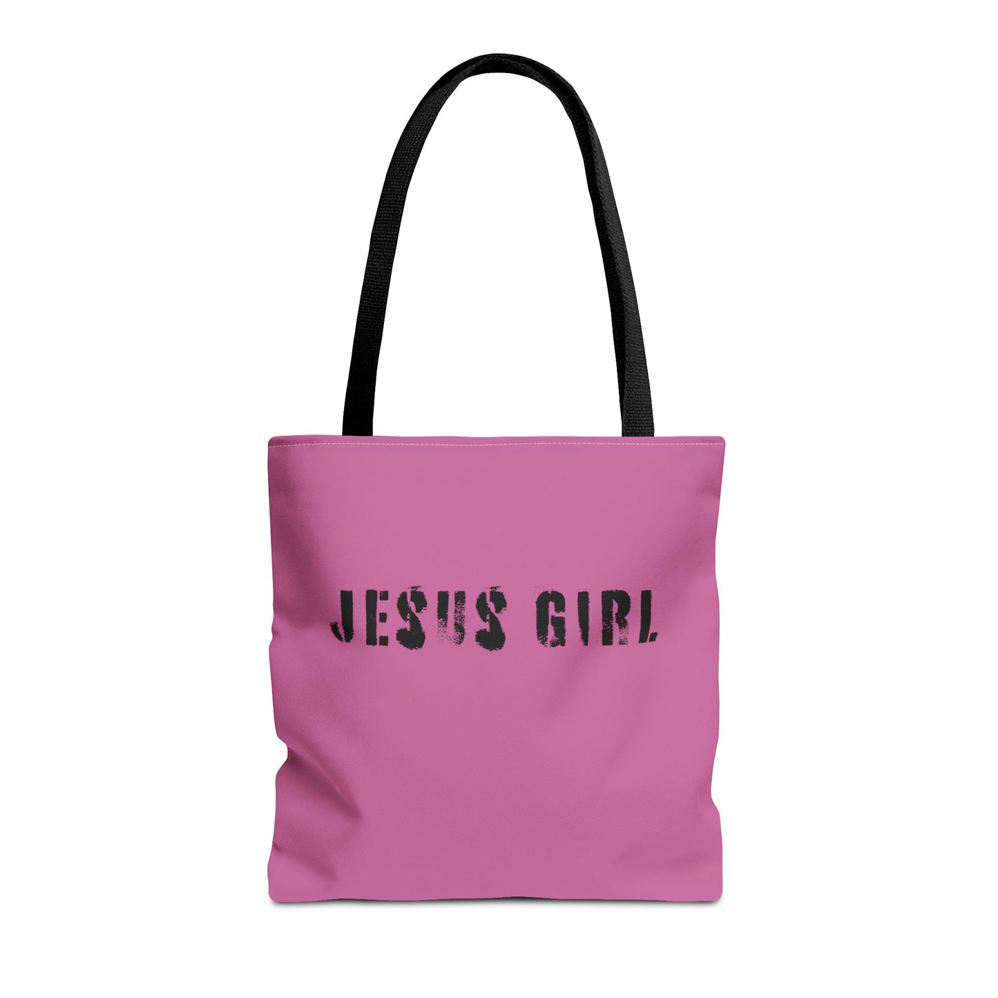 Jesus Girl Pink Bible Tote Bag