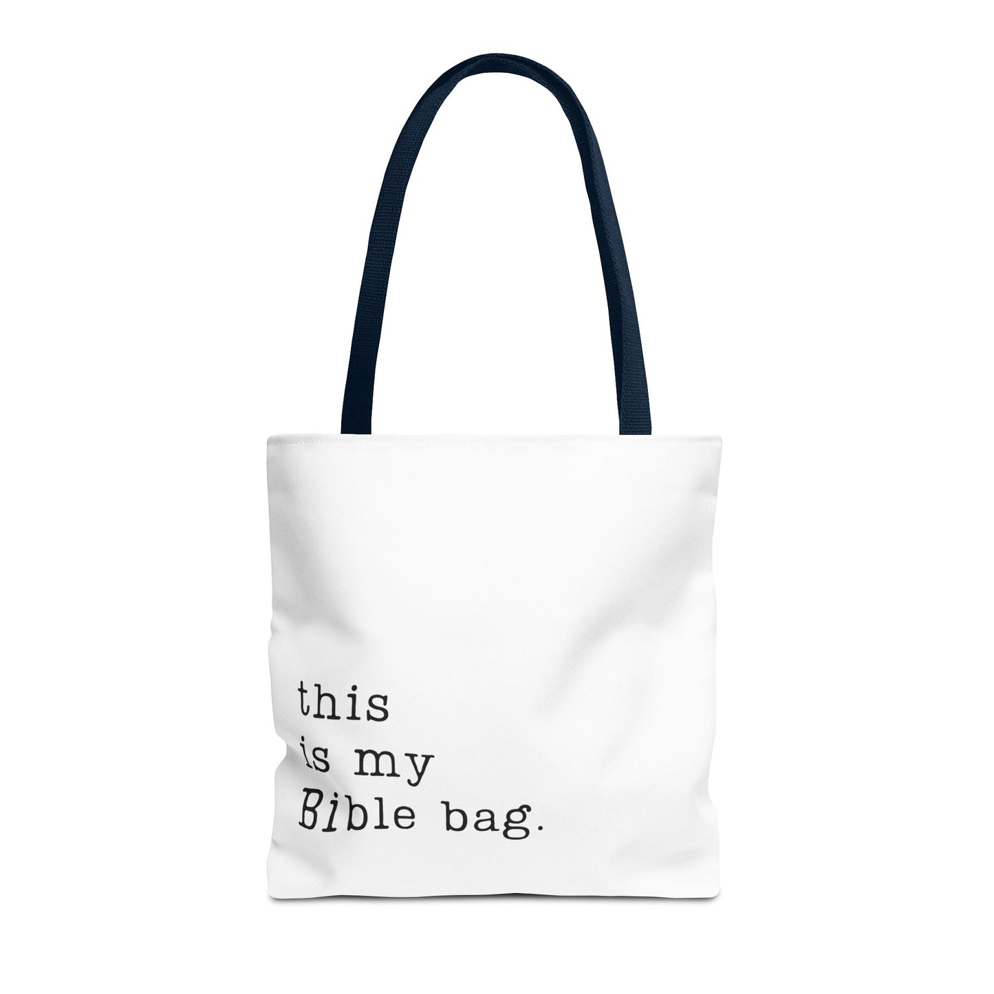 This is my Bible Bag Tote