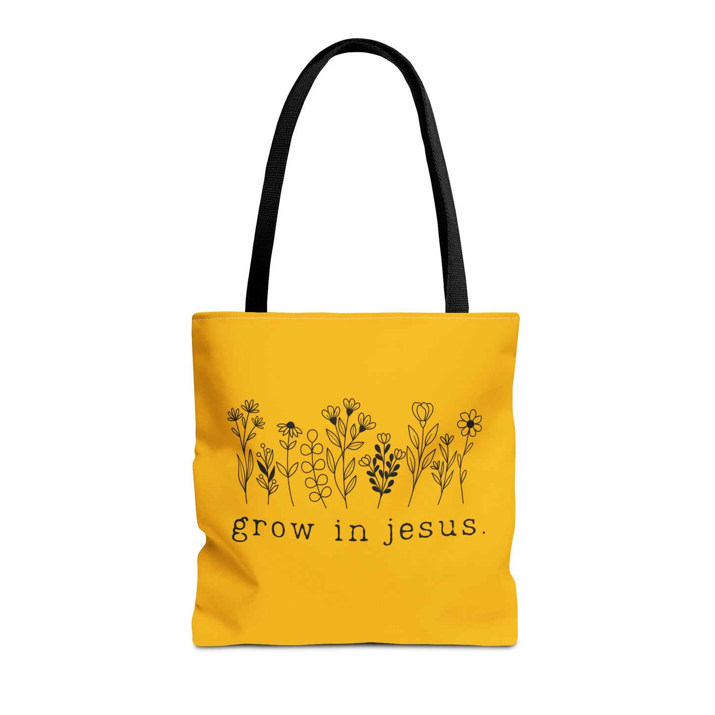 Grow in Jesus Bible Tote Bag