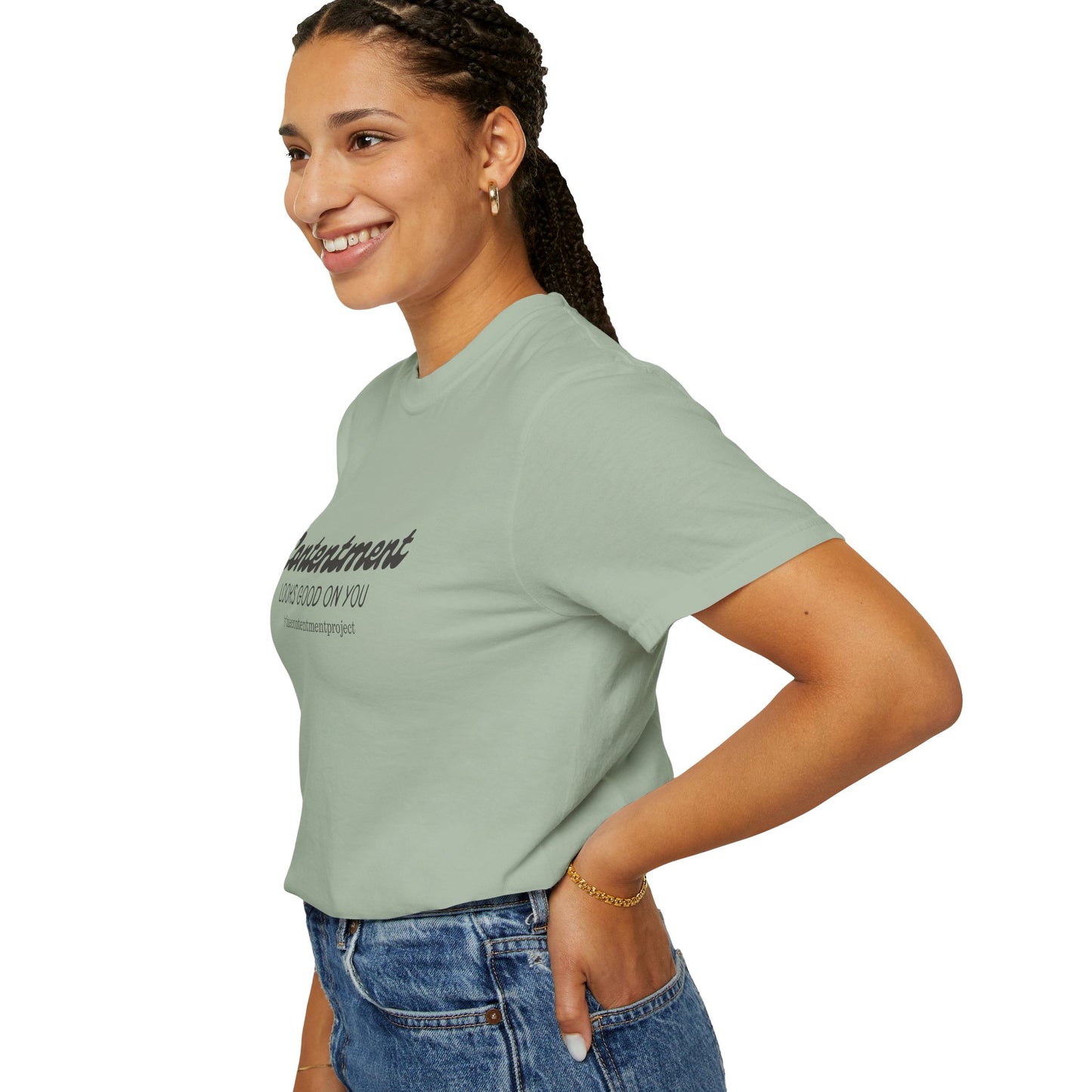 Contentment Looks Good On You #thecontentmentproject Shirt
