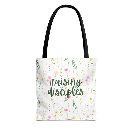 Raising Disciples Floral Tote Bag