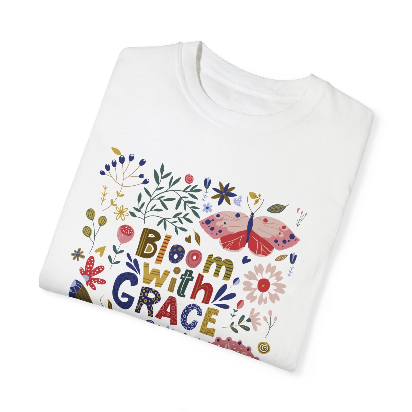 Bloom with Grace Floral Tee