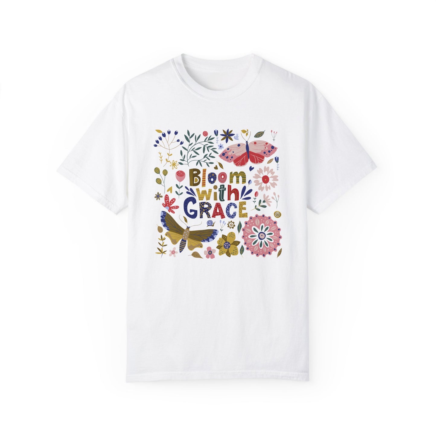 Bloom with Grace Floral Tee