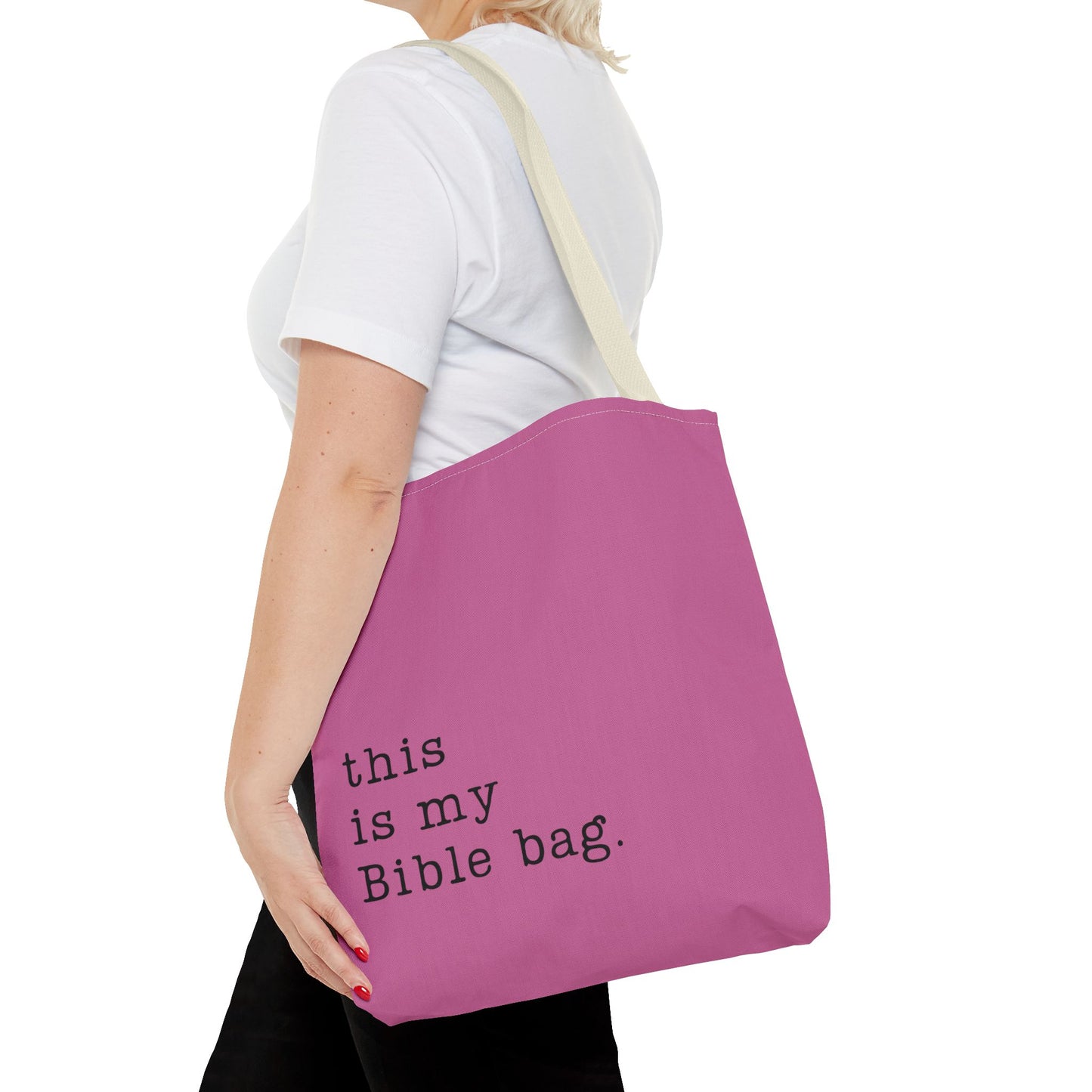 This is my Bible Bag Pink Tote