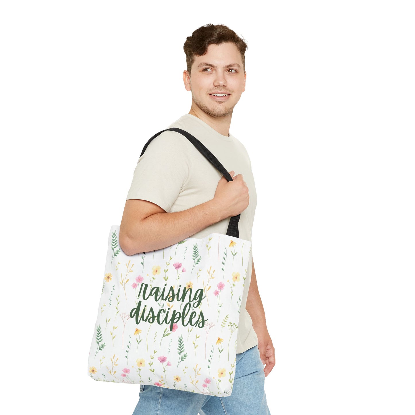 Raising Disciples Floral Tote Bag