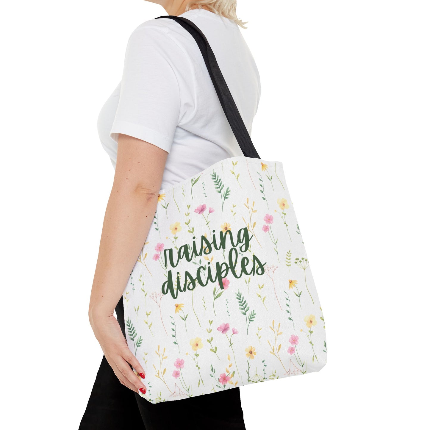 Raising Disciples Floral Tote Bag